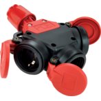 Zásuvky/zástrčky 250v 16A IP54