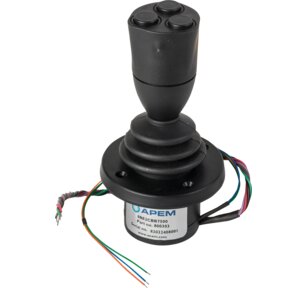 Joysticks über Relais schaltbar </br> (max. ca. 0,3 A bei 12 Volt)