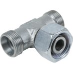 T orientable sur le T / écrou tournant au milieu